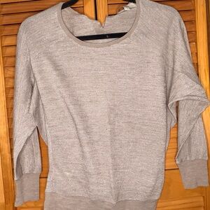 LOFT Women's Sweater in Light goldish color